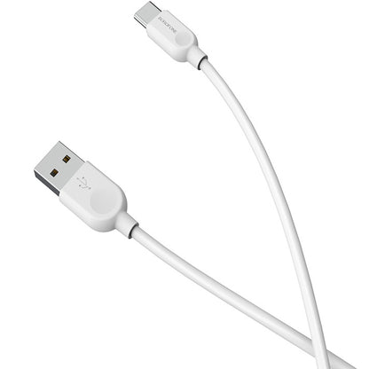 Kabel za Prijenos Podataka i Punjenje USB-A - USB-C Borofone BX14 LinkJet, 18W, 1m, Bijeli