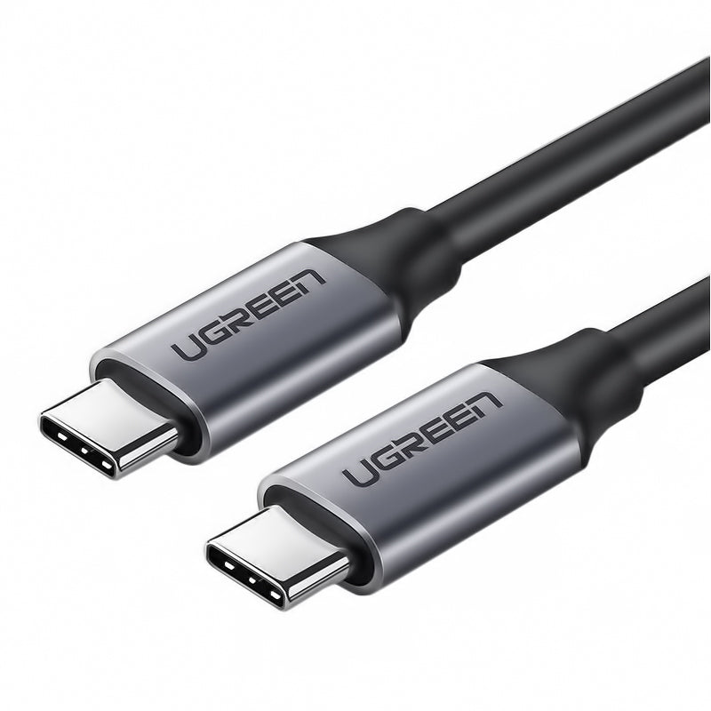 Kabel za Prijenos Podataka i Punjenje USB-C - USB-C UGREEN US161, 60W, 1.5m, Sivi