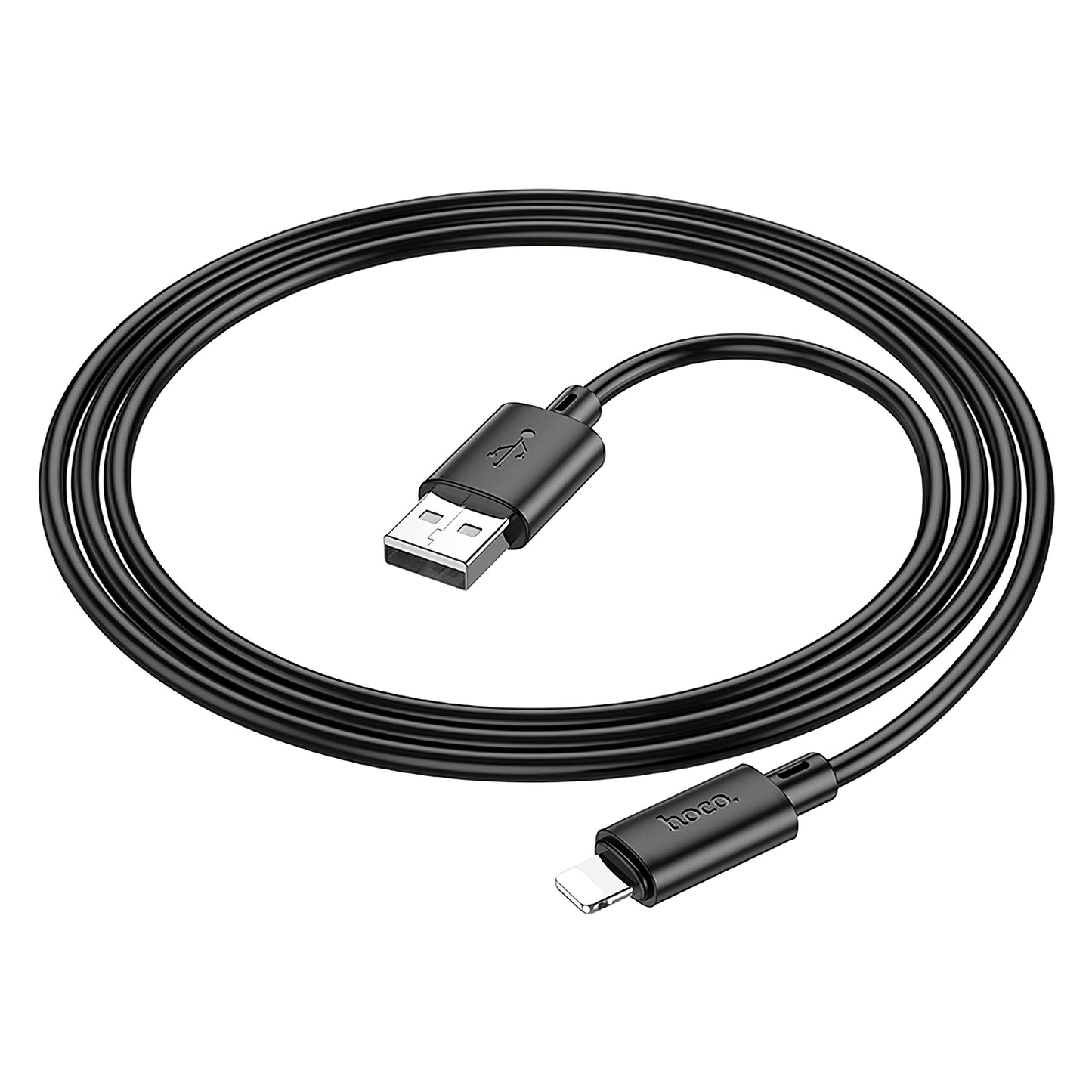Kabel za Prijenos Podataka i Punjenje USB-A - Lightning HOCO X88, 18W, 1m, Crni
