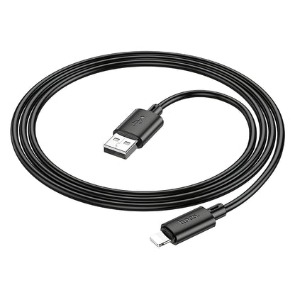 Kabel za Prijenos Podataka i Punjenje USB-A - Lightning HOCO X88, 18W, 1m, Crni