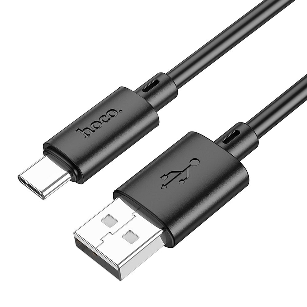 Kabel za Prijenos Podataka i Punjenje USB-A - USB-C HOCO X88, 18W, 1m, Crni