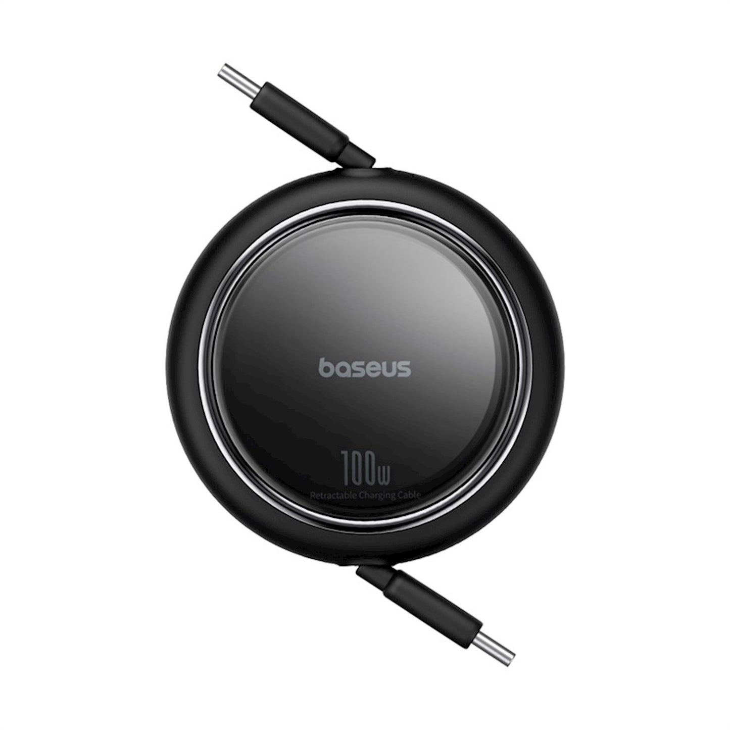 Kabel za Prijenos Podataka i Punjenje USB-C - USB-C Baseus Free2Draw Mini Povlačni, 100W, 1m, Crni P10364500111-00