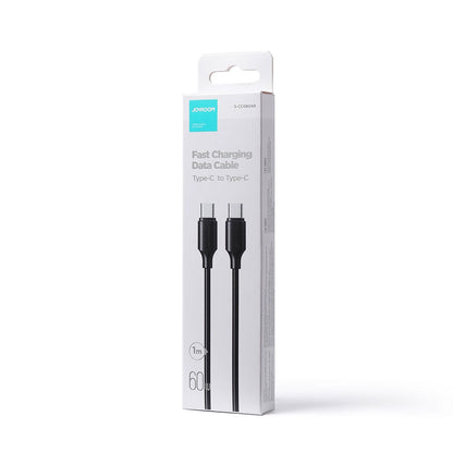 Kabel za Prijenos Podataka i Punjenje USB-C - USB-C Joyroom S-CC060A9, 60W, 1m, Crni
