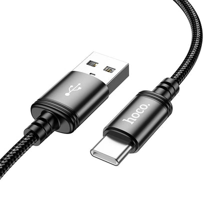 Kabel za podatke i punjenje USB-A - USB-C HOCO X91, 18W, 3m, Crni
