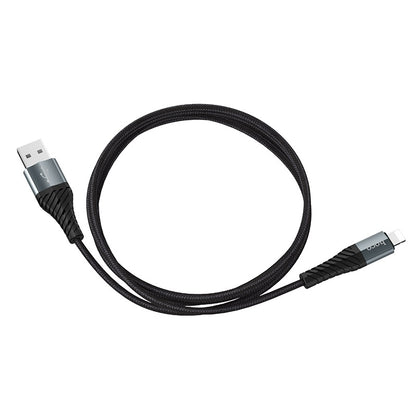 Kabel za Prijenos Podataka i Punjenje USB-A - Lightning HOCO X38 Cool, 18W, 1m, Crni