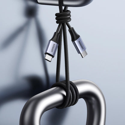 Kabel za Prijenos Podataka i Punjenje USB-C - USB-C UGREEN US535, 240W, 2m, Sivi