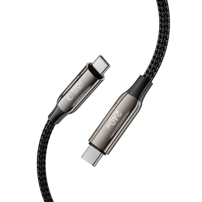 Kabel za prijenos podataka i punjenje USB-C - USB-C Tech-Protect UB10T Ultraboost, 240W, 1m, Crni