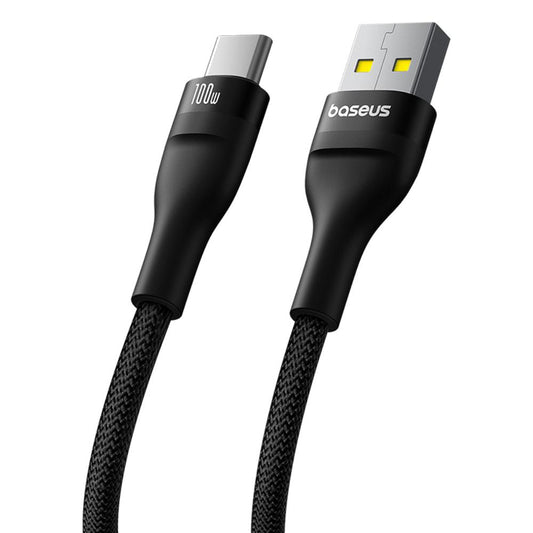 Kabel za podatke i punjenje USB-A - USB-C Baseus Flash Series II, 100W, 1m, Crni P10311804111-00