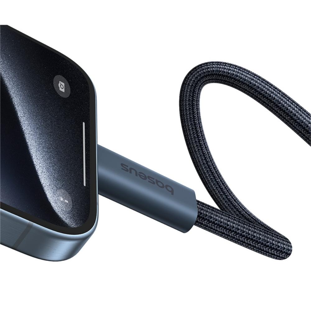 Cablu Date si Incarcare USB-C - USB-C Baseus Flash Series II, 240W, 1.8m, Negru P10311803112-00