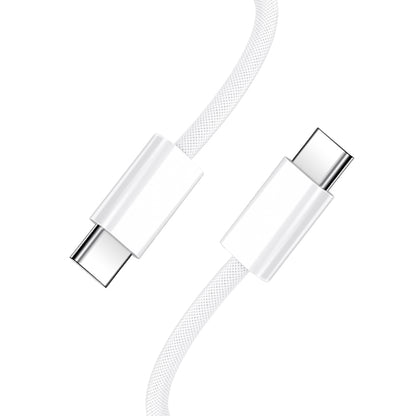 Kabel za podatke i punjenje USB-C - USB-C BWOO BO-X284, 60W, 1m, Bijeli