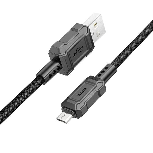 Kabel za podatke i punjenje USB-A - microUSB HOCO Leader X94, 18W, 1m, Crni