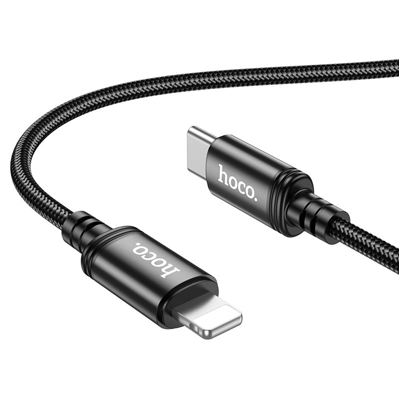 Kabel za podatke i punjenje USB-C - Lightning HOCO X89, 20W, 1m, Crni