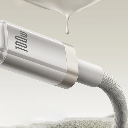 Kabel za podatke i punjenje USB-A - USB-C Baseus Titanium, 100W, 2m, Srebrni P10378102G21-02
