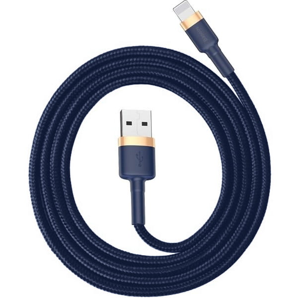 Kabel za podatke i punjenje USB-A - Lightning Baseus Cafule, 18W, 2m, Tamnoplavi CALKLF-CV3