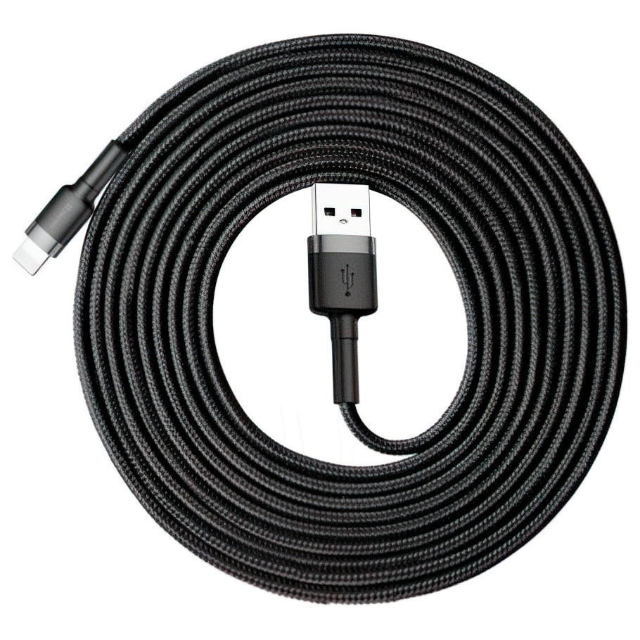 Kabel za podatke i punjenje USB-A - Lightning Baseus Cafule, 18W, 3m, Zlatni CALKLF-RV1