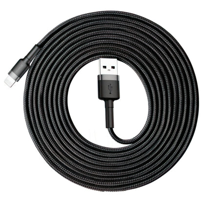 Kabel za podatke i punjenje USB-A - Lightning Baseus Cafule, 18W, 3m, Zlatni CALKLF-RV1