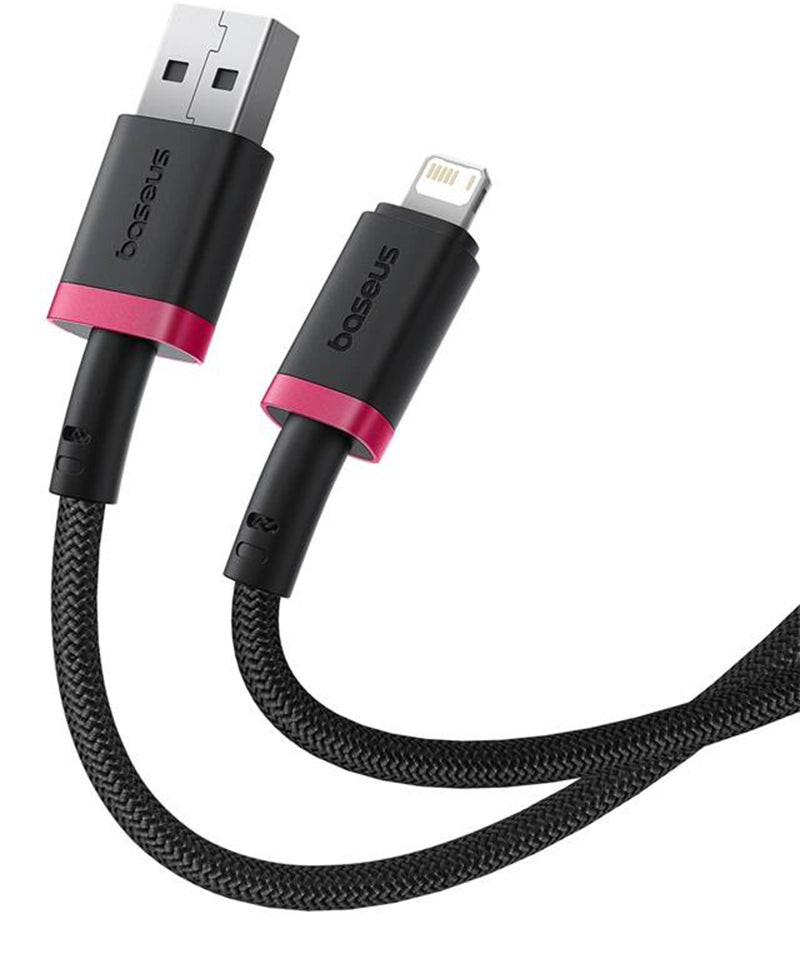 Kabel za podatke i punjenje USB-A - Lightning Baseus Dura Series, 18W, 2m, Crveni P10377801U01-03
