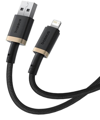 Kabel za podatke i punjenje USB-A - Lightning Baseus Dura Series, 18W, 2m, Zlatni P10377801U01-02