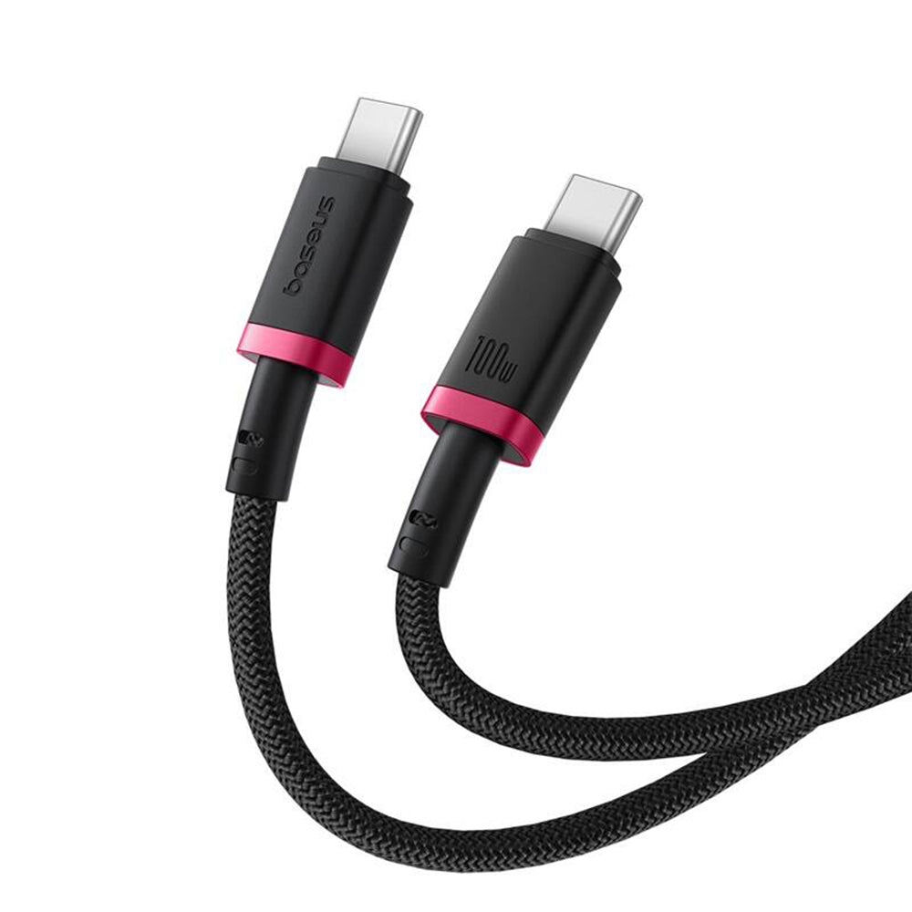 USB-C kabel za punjenje i prijenos podataka - USB-C Baseus Dura Series, 100W, 2m, Crvena P10377803U01-02