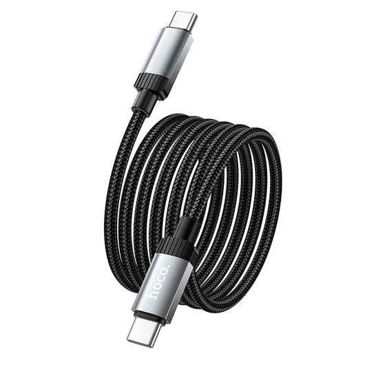Kabel za podatke i punjenje USB-C - USB-C HOCO X117, 60W, 1m, Crni