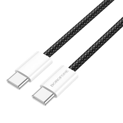 Kabel za podatke i punjenje USB-C - USB-C Borofone BX103 Original, 60W, 1m, Crni
