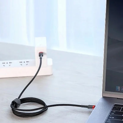 Kabel za podatke i punjenje USB-C - USB-C Baseus Cafule, 100W, 2m, Sivi CATKLF-BLG1