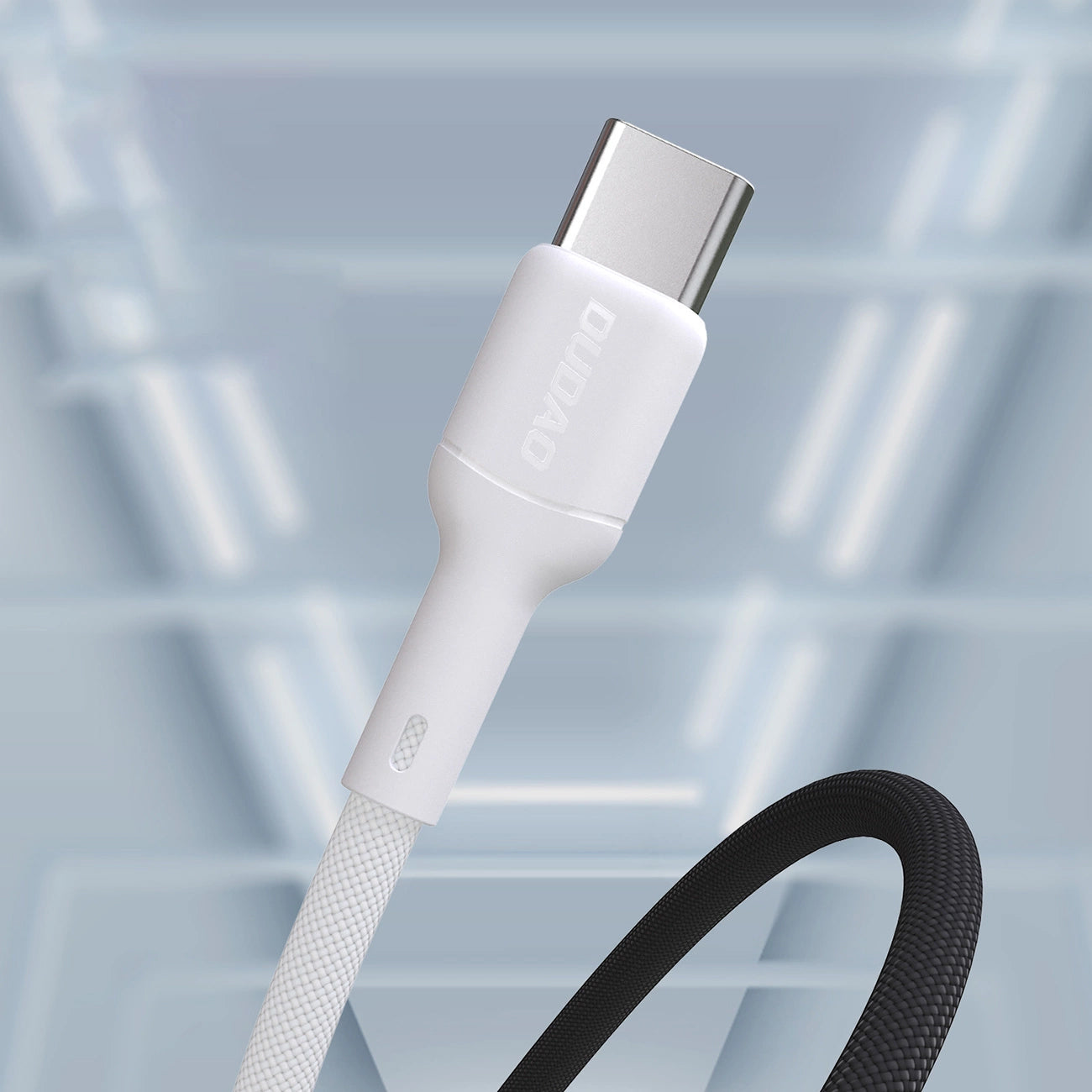 Kabel za podatke i punjenje USB-A - USB-C Dudao L9T, 100W, 1m, Bijeli