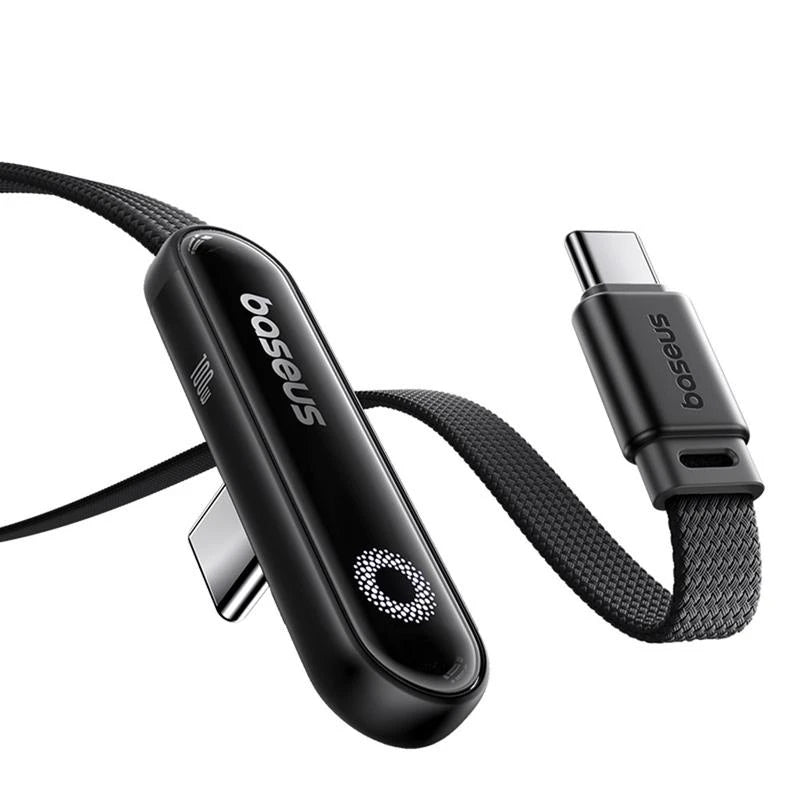 Kabel za prijenos podataka i punjenje USB-C - USB-C Baseus MVP 3, 100W, 1m, Crni P10382500121-00