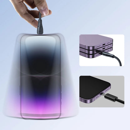 Kabel za prijenos podataka i punjenje USB-C - Lightning Joyroom S-A11, 20W, 0.25m, Crni