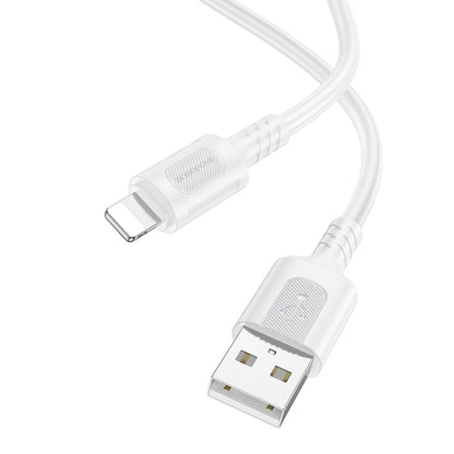 Kabel za podatke i punjenje USB-A - Lightning Borofone BX111 Feliz, 18W, 1m, Bijeli
