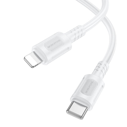 Kabel za podatke i punjenje USB-C - Lightning Borofone BX111 Feliz, 27W, 1m, Bijeli
