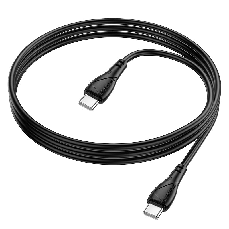 Kabel za podatke i punjenje USB-C - USB-C Borofone BX121 Energy, 60W, 1m, Crni