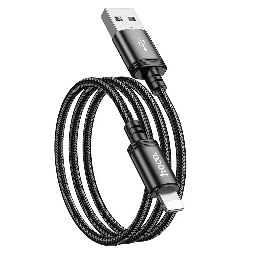 Kabel za podatke i punjenje USB-A - Lightning HOCO X89, 18W, 1m, Crni