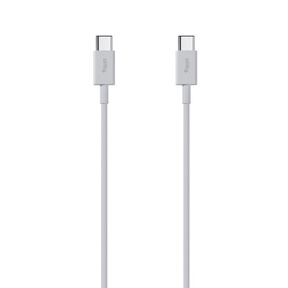 Kabel za podatke i punjenje USB-C - USB-C Allity. AUC-03, 100W, 2m, Bijeli
