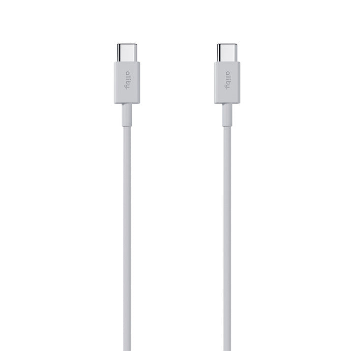 Kabel za podatke i punjenje USB-C - USB-C Allity. AUC-03, 100W, 1m, Bijela