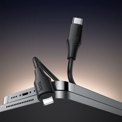 Kabel za podatke i punjenje USB-C - Lightning HOCO X124, 27W, 1m, Crni