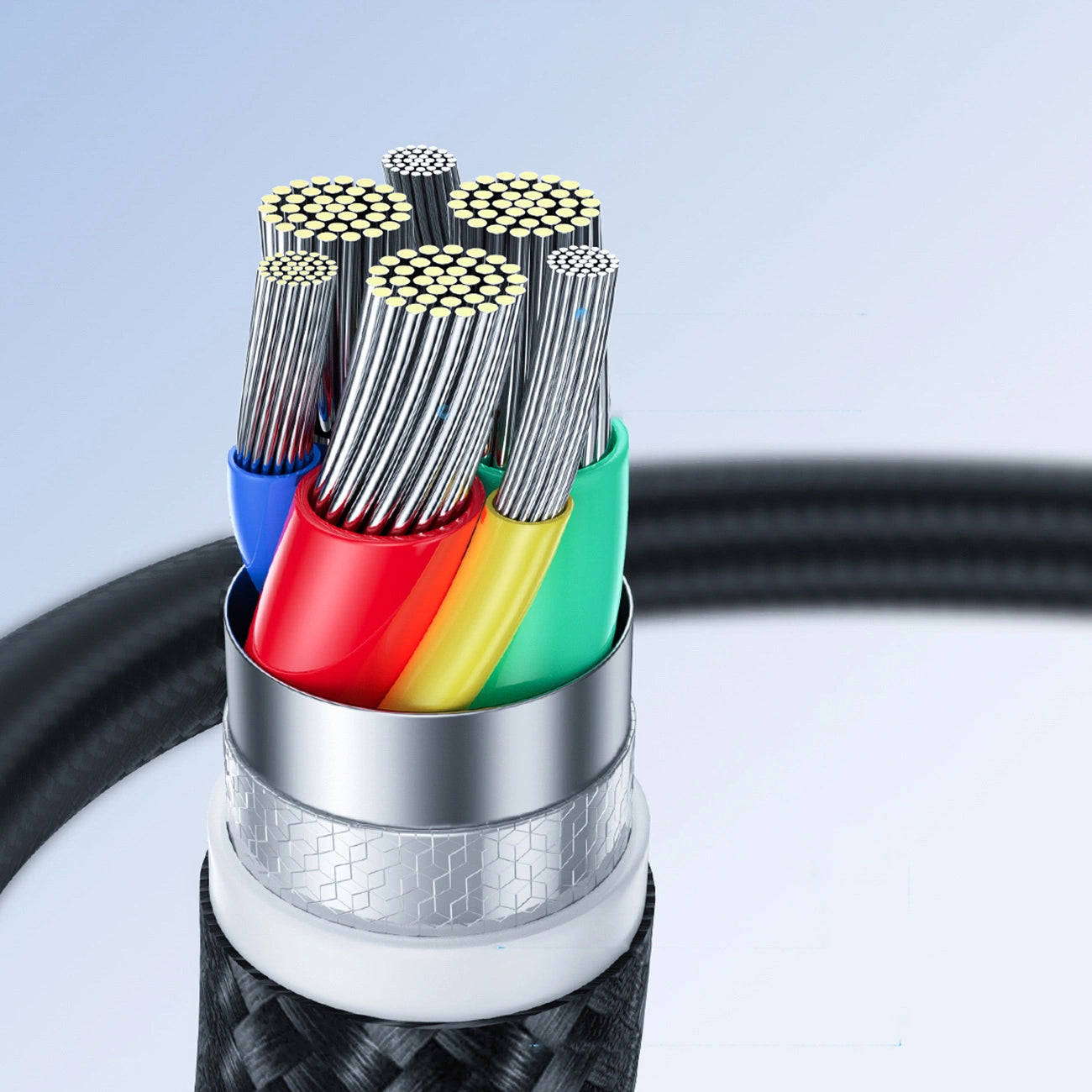 Kabel za podatke i punjenje USB-C - USB-C Joyroom S-A11, 60W, 0.25m, Crni