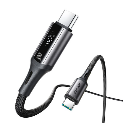 Kabel za podatke i punjenje USB-C - USB-C Joyroom S-A60 StarTalk, 100W, 1.2m, Crni