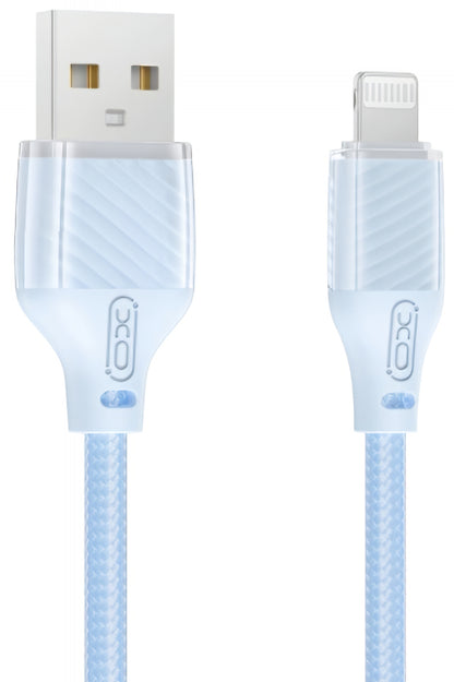 Kabel za podatke i punjenje USB-A - Lightning XO Design NB291, 18W, 1m, Plavi