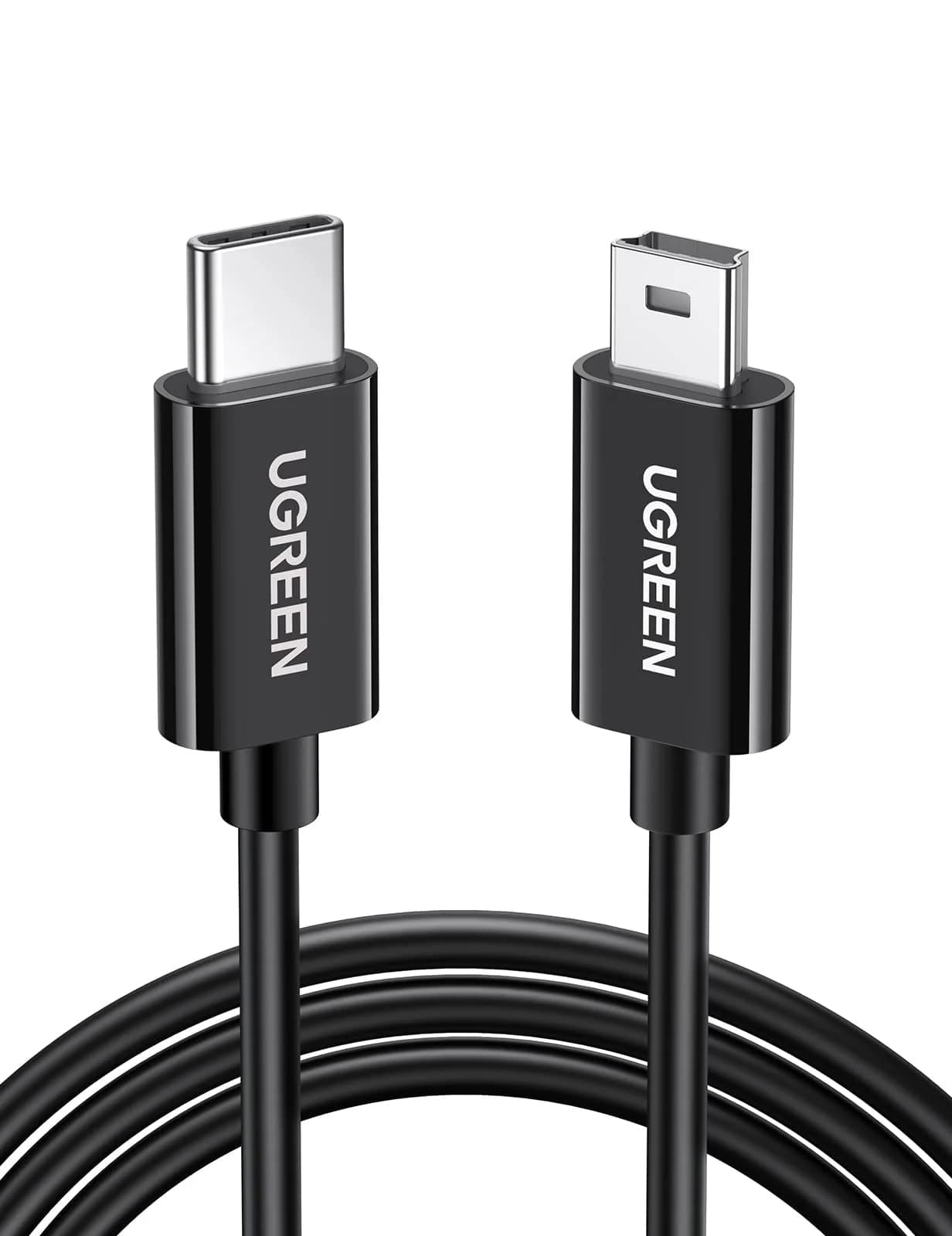 Kabel za podatke i punjenje USB-C - miniUSB UGREEN US242, 18W, 1m, Crni