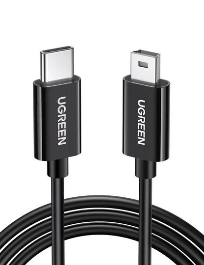 Kabel za podatke i punjenje USB-C - miniUSB UGREEN US242, 18W, 1m, Crni