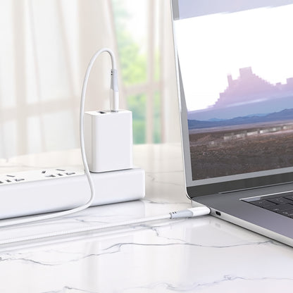 Kabel za podatke i punjenje USB-C - USB-C HOCO X70, 60W, 1m, Bijeli