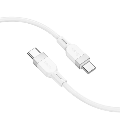 Kabel za podatke i punjenje USB-C - USB-C HOCO X109, 60W, 1m, Bijeli
