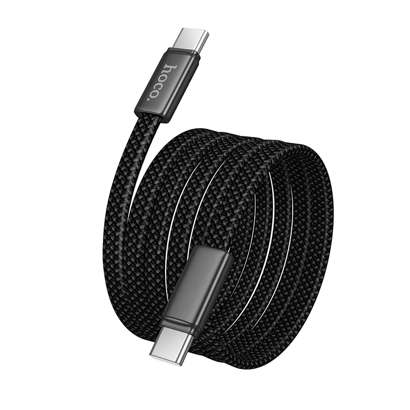 Kabel za podatke i punjenje USB-C - USB-C HOCO X125, 60W, 1m, Crni