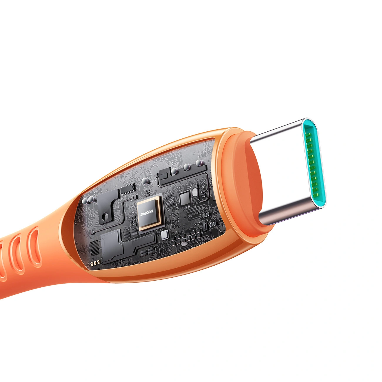 Kabel za podatke i punjenje USB-C - USB-C Joyroom S-A59 Vibrant, 60W, 1.2m, Narančasta