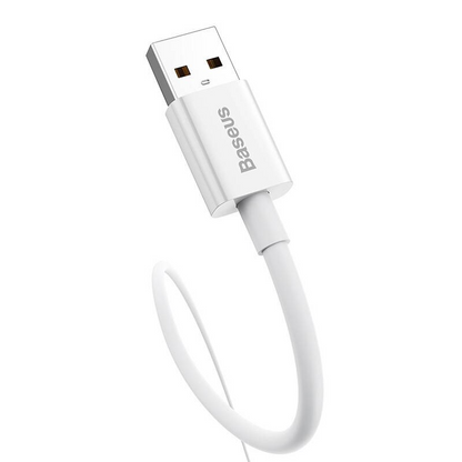 Kabel za podatke i punjenje USB-A - USB-C Baseus Superior Series, 100W, 1m, Bijeli P10320102214-01