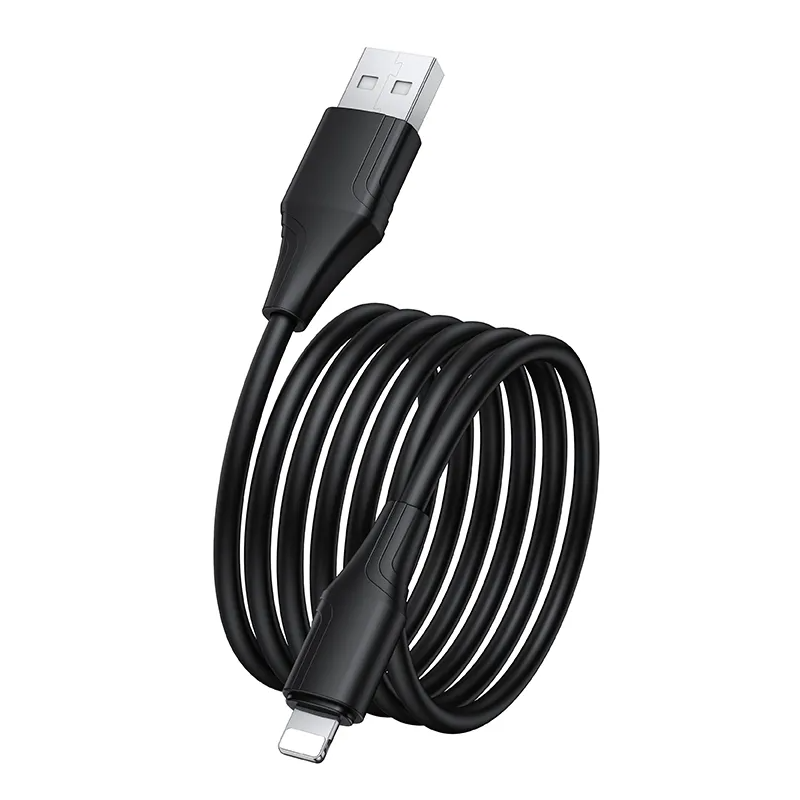 USB-A - Lightning kabel za prijenos podataka i punjenje HOCO X124, 18W, 1m, Crna