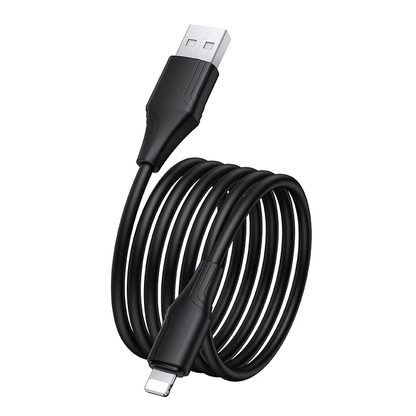 USB-A - Lightning kabel za prijenos podataka i punjenje HOCO X124, 18W, 1m, Crna