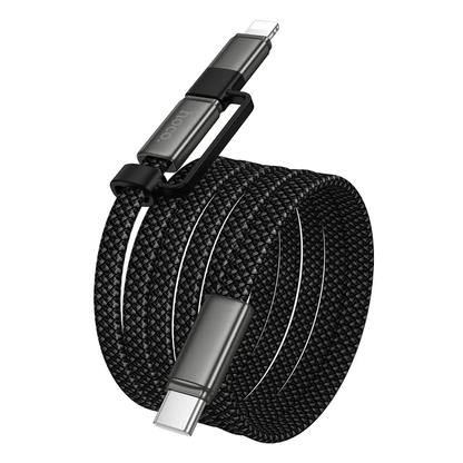 Kabel za prijenos podataka i punjenje USB-C - Lightning / USB-C HOCO X125, 60W, 1m, Crna