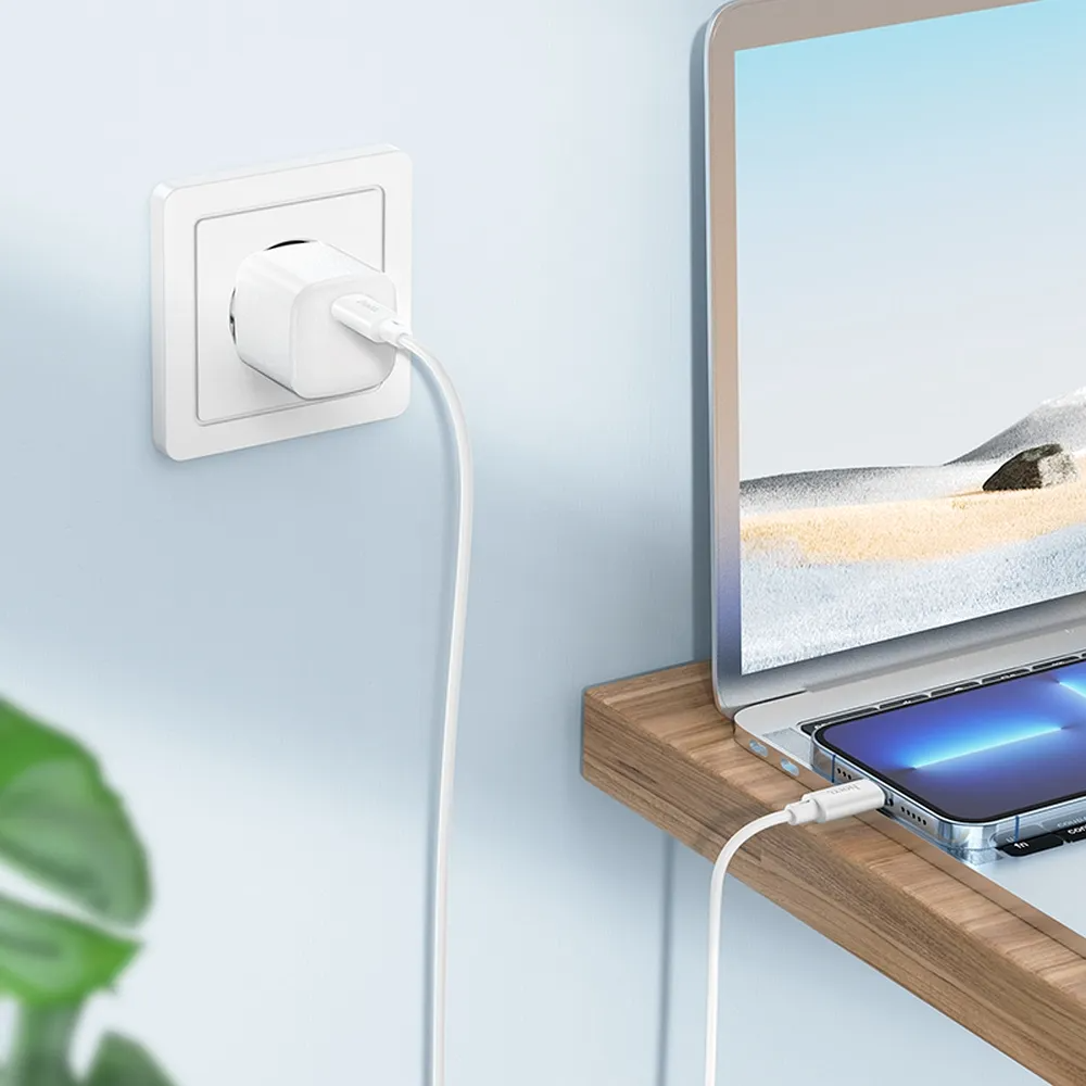 USB-C kabel za prijenos podataka i punjenje - Lightning HOCO X88, 20W, 1m, Bijela